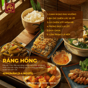 MÂM CƠM 'RÁNG HỒNG"