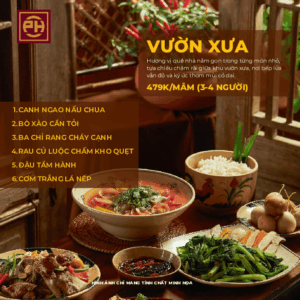 MÂM CƠM "VƯỜN XƯA"