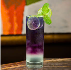 6.3. Trà Chanh Sả Đậu Biếc (Lạnh)