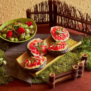 48. Bánh Mì Nướng Than Tre Bruschetta