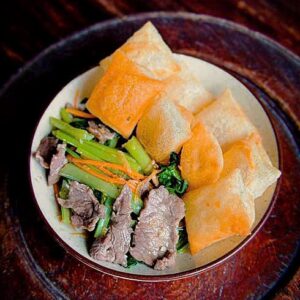 4.6. Phở Chiên Phồng Xào Với Bò