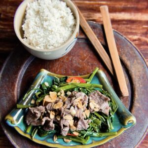 10.1.7. Rau Muống Xào Bò