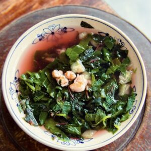 10.5. Canh Tập Tàng Tôm Tươi