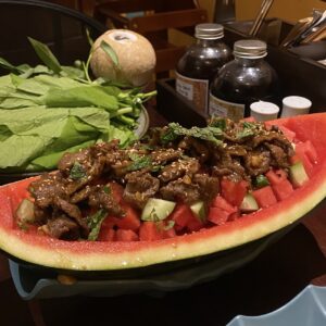 2.3. Gỏi Dưa Hấu Bắp Bò Nướng